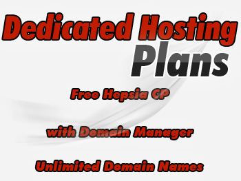 Economical dedicated web hosting plan